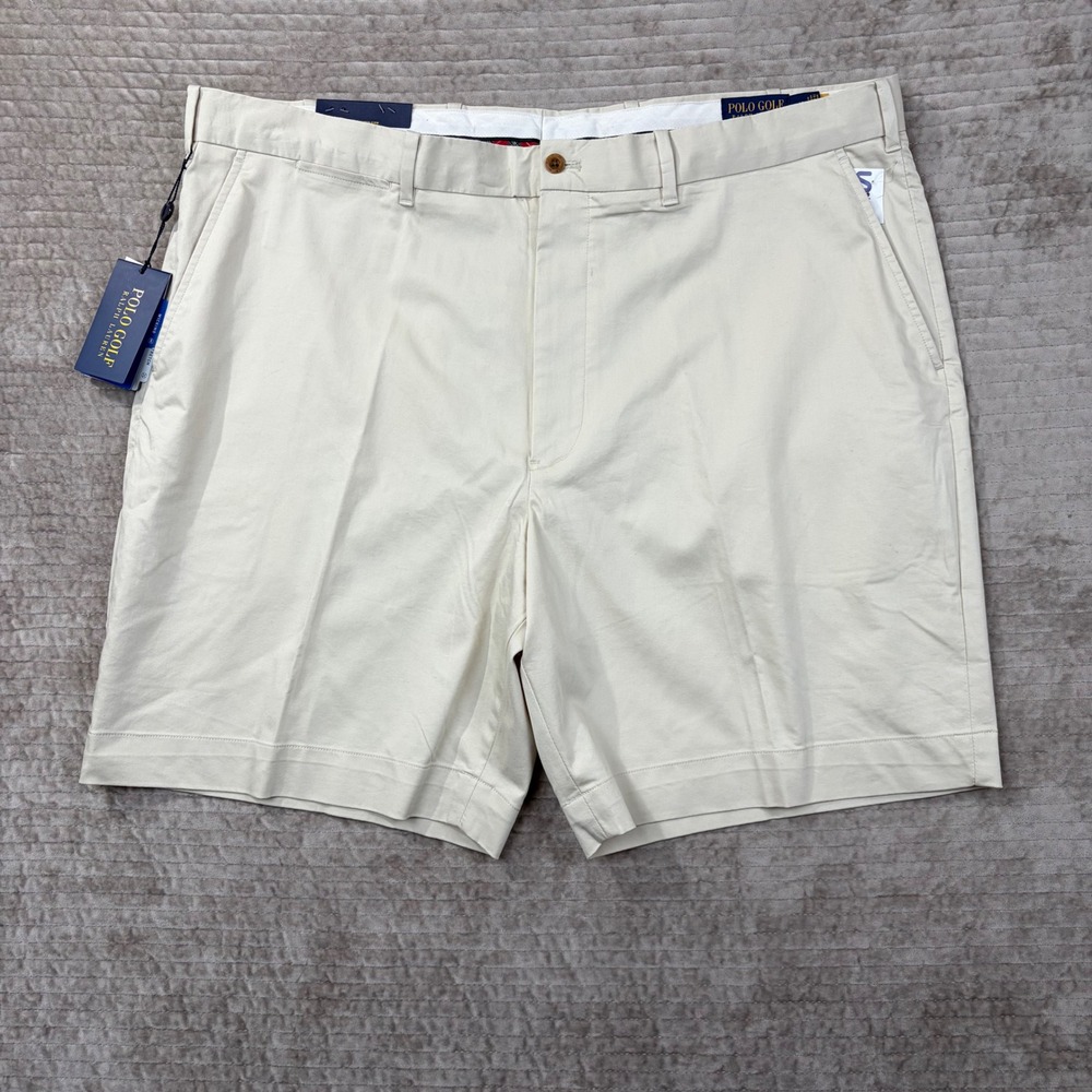 Polo Golf Ralph‎ Lauren Men's Classic Fit Chino Shorts Beige Size 42